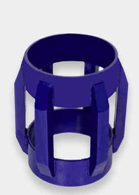 Beli API 10D One Piece Bowspring Centralizer Blue Oil Well Centralizer online manufacture