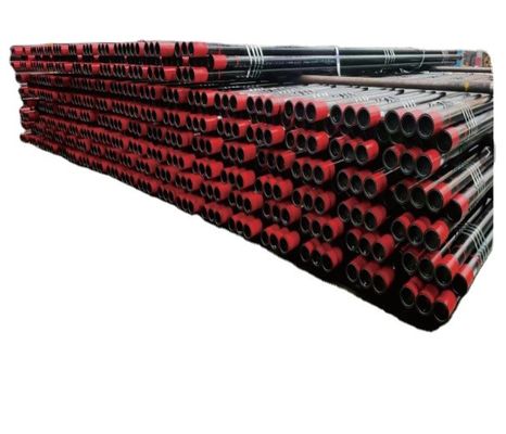 Beli 8.56 mm Ketebalan dinding 15.1LB/FT R2 API 5CT 4-1/2 J55 Special Thread Seamless Casing and Tubing in Oil and Gas Industry online manufacture
