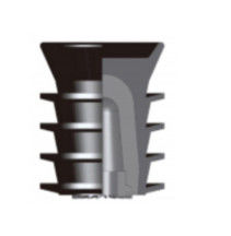 4 1/2 PDC Pengeboran Plastik Cored Non Rotating Cement Plug untuk Oil&Gas Well Cementing