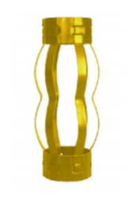 Tidak dilas Double Bow Casing Spring Centralizer Sempurna untuk arah Well Bor