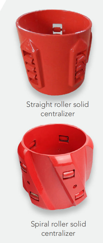 API 10D 7 Tingkatkan Kualitas Sementasi Roller Casing Spring Centralizer untuk Directional Wellbore