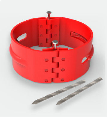 Standar API 8 1/8 Oil Well Use Pintype Stop Collar untuk Centralizer dengan Stand High Axial Forces.