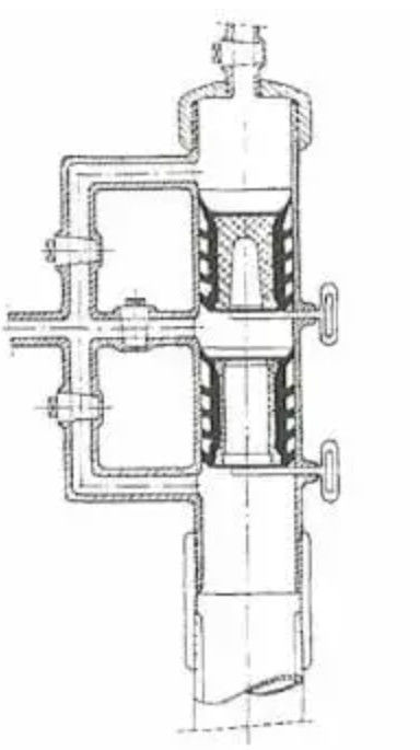 13-3/8 'API Casing LTC BTC Buckle terhubung 35Mpa Tekanan Kerja Double Plug Cementing Head
