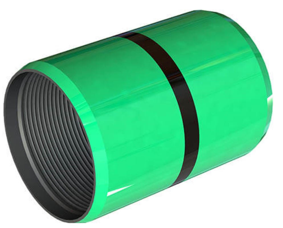 5 1/2 API 5CT Tubing dan Casing Carbon Steel Special Bevel Coupling untuk Oil&Gas Well