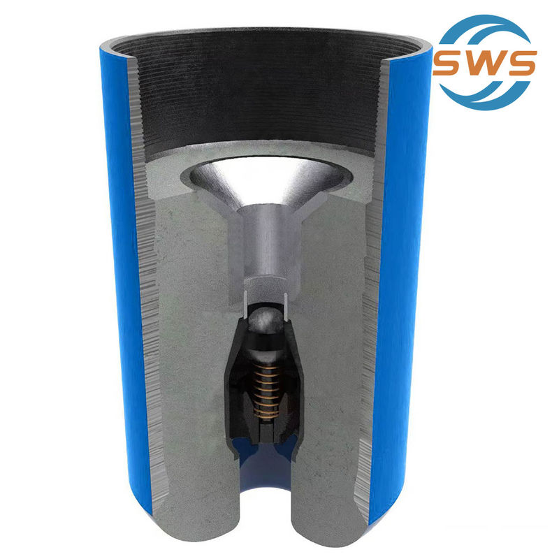 WSP-4T 5-1/2 N80 Cementing Cement Double Valve Float Shoe untuk sumur minyak atau sumur gas