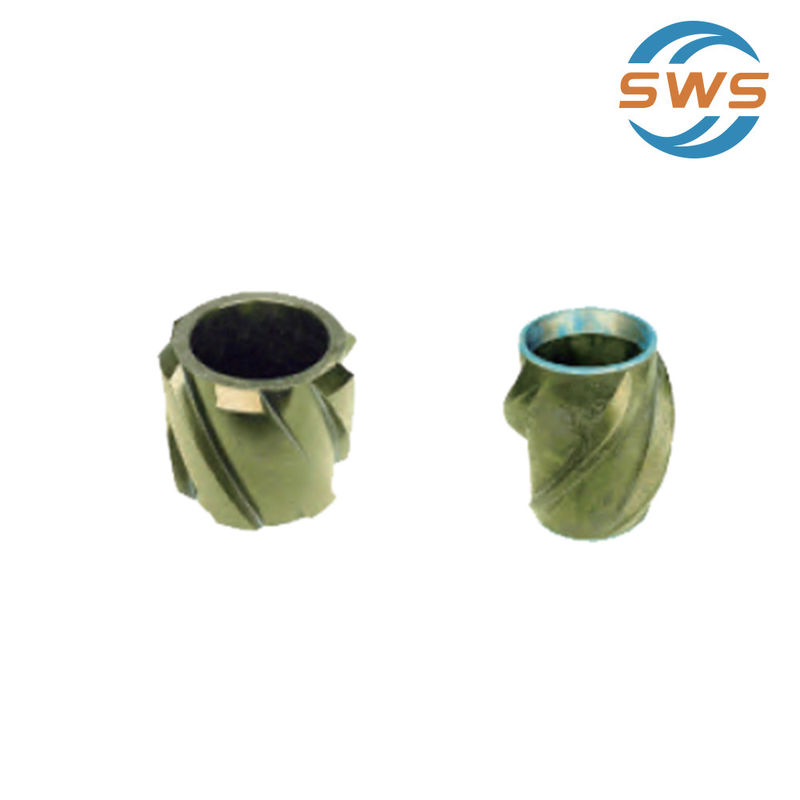API 10D 4 1/2 Meningkatkan Kualitas Cementing Non-Welded Rigid Bow Casing Spring Centralizer Untuk Pengeboran sumur arah