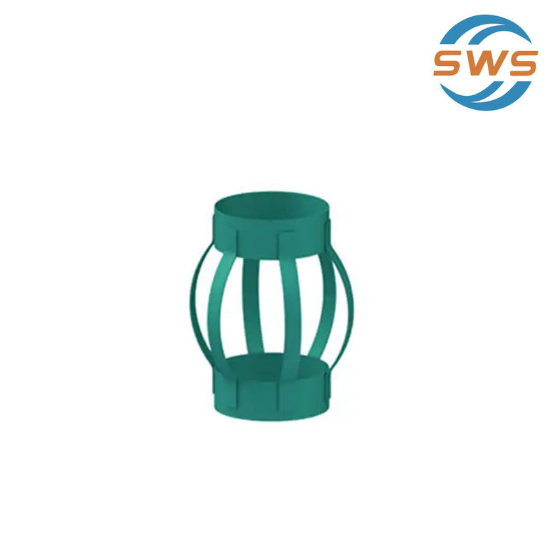 API Standar Perkakas Cementing Lapangan Minyak Casing Aksesoris Bow Type Spring Centralizer