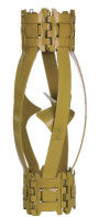 Tuborlizer Bow Spring Centralizer dengan OD 273,05 mm untuk Pengeboran Sumur Minyak