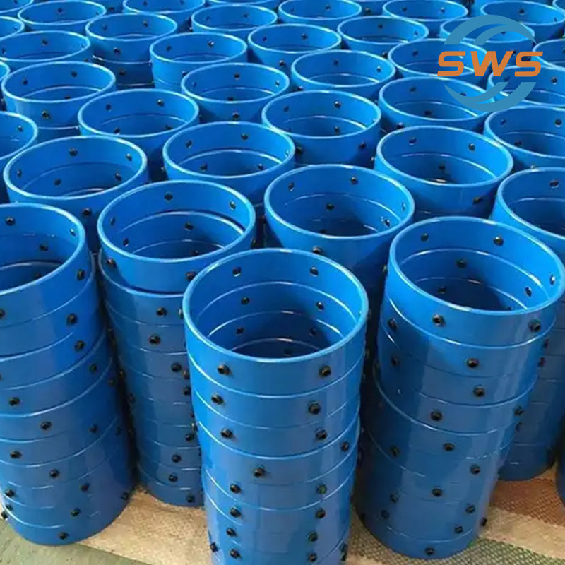 Standar API 13 3/8 Oil Well Use Pintype Stop Collar untuk Centralizer dengan Stand High Axial Forces.