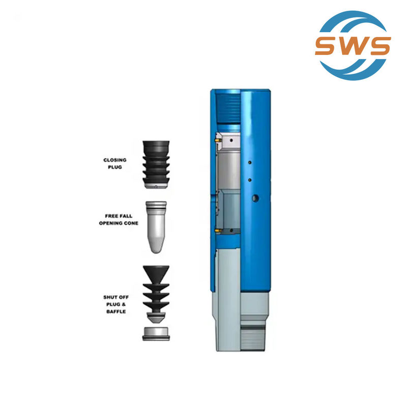 Standar API 7 L80 BTC 8.05 sampai 9.19 LB/FT Collar Mechanical Stage untuk pengeboran sumur vertikal dan sedikit menyimpang