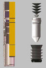 API Standar ISO 7 L80 BTC Thread Mechanical Stage Collar for Oil or Gas Well Cementing With Secondary Sealing Rubber (Kerah Tahan Garis Mekanis untuk Tambang Minyak atau Gas)