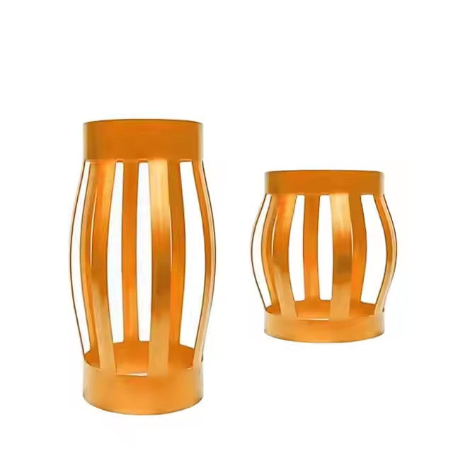 API 10D 7 Tingkatkan Kualitas Semen Non-Welded Positive Bow Casing Spring Centralizer untuk Directional Wellbore