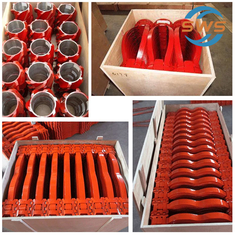 Pabrik Disesuaikan Single-Bow Elastis Stainless Steel Centralizer Semi-rigid Oil Downhole Tools Grosir Tubing Centralizer
