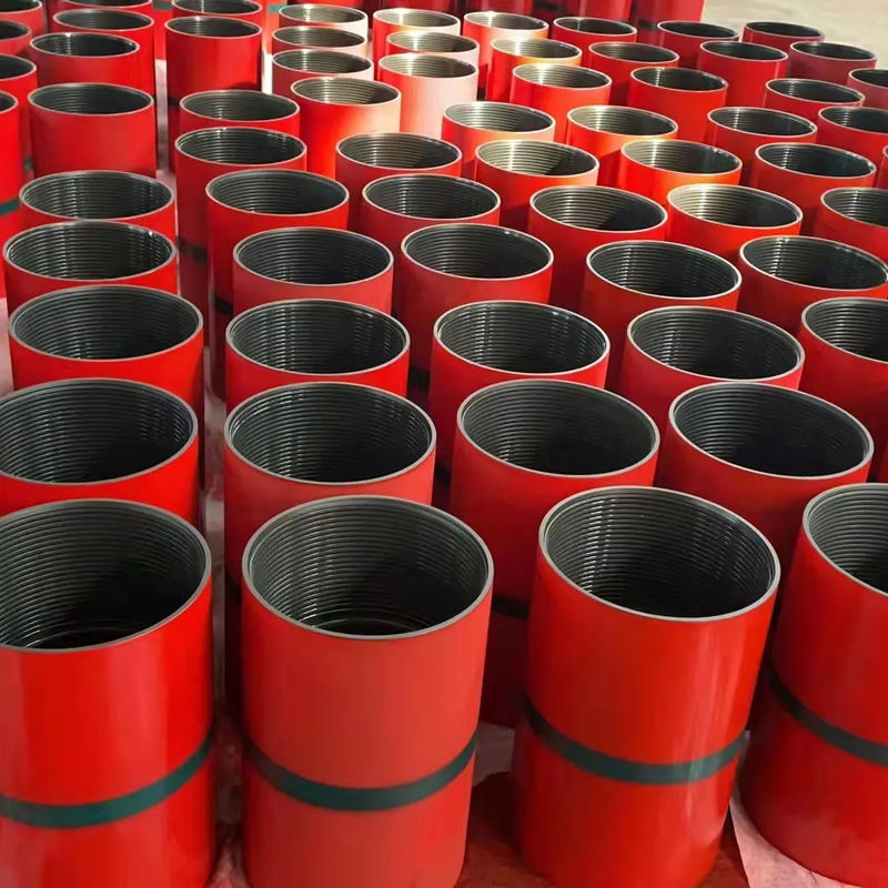 4 1/2 API 5CT Tubing dan Casing Carbon Steel Modified Seal-Ring Coupling untuk Oil&Gas Well