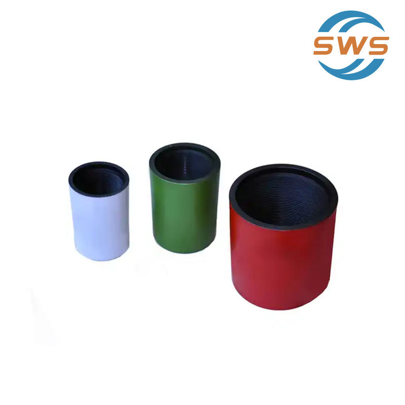 Hot Dip Galvanized Oilfield Couplings dengan ANSI End Connections untuk API 5CT dan 5B