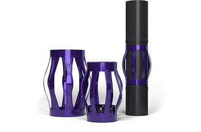 Centralizer casing berkualitas tinggi untuk pipa minyak Minyak dan gas Bow Spring Centralizer
