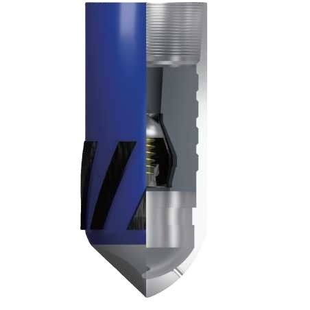 Utas khusus 8-5/8 P110 Single Valve Float Shoe And Collar dengan Alat Downhole Standar API
