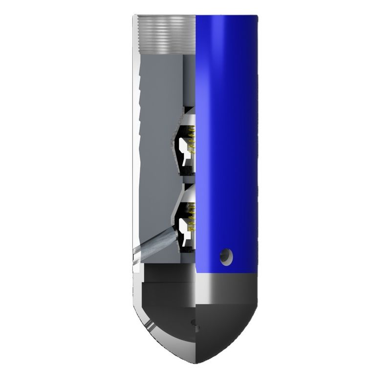 6-5/8 Thread Khusus P110 Double Valves Float Shoe and Collar dengan Standar API untuk Pengeboran Sumur Gas
