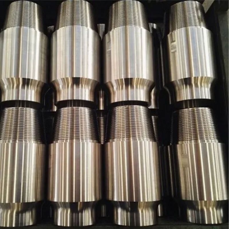 3-1/2 EU BOX*2-7/8 EU PIN N80 Crossover untuk koneksi sumur bertekanan tinggi dengan sertifikat API 5CT
