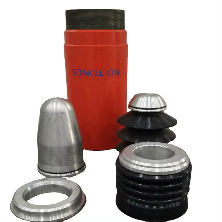 API Standar ISO 7 P110 BTC Thread No Drill Stage Collar for Oil or Gas Well Cementing With Secondary Sealing Rubber (Tembaga penguncian sekunder)
