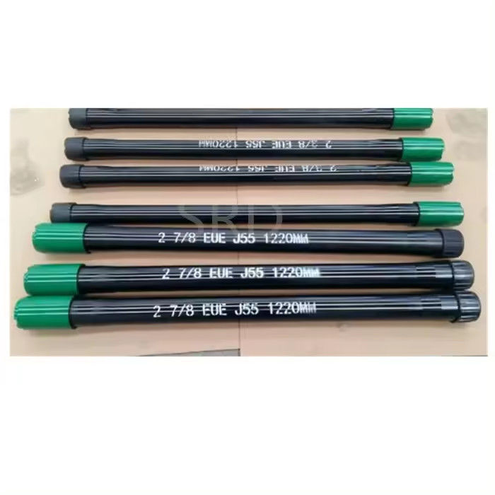 Api 5,59mm Ketebalan dinding Minyak & Gas Field Cementing Pup Joint Dengan M65 LTC