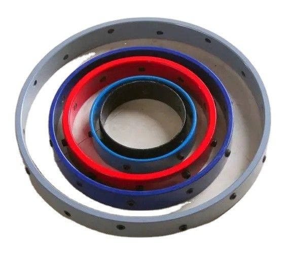 Standar API 8 1/8 Oil Well Use Sets Screw Type Stop Collar untuk Centralizer dengan Stand High Axial Forces.