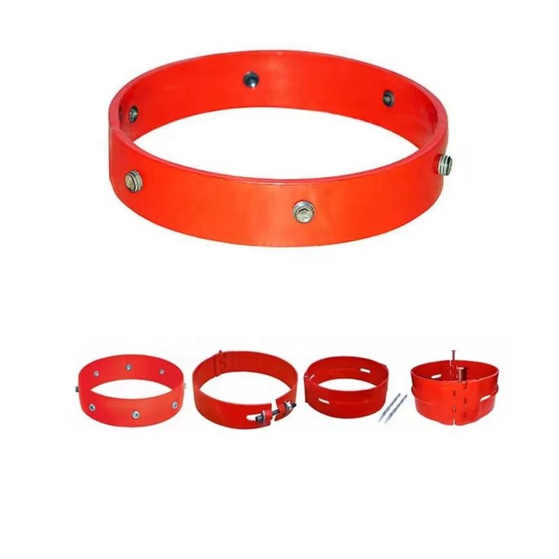 Standar API 8 1/8 Oil Well Use Sets Screw Type Stop Collar untuk Centralizer dengan Stand High Axial Forces.