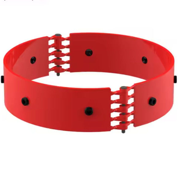 Standar API 8 1/8 Oil Well Use Sets Screw Type Stop Collar untuk Centralizer dengan Stand High Axial Forces.