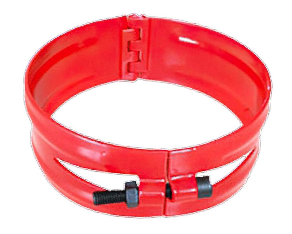 Standar API 8 1/8 Oil Well Use Sets Screw Type Stop Collar untuk Centralizer dengan Stand High Axial Forces.