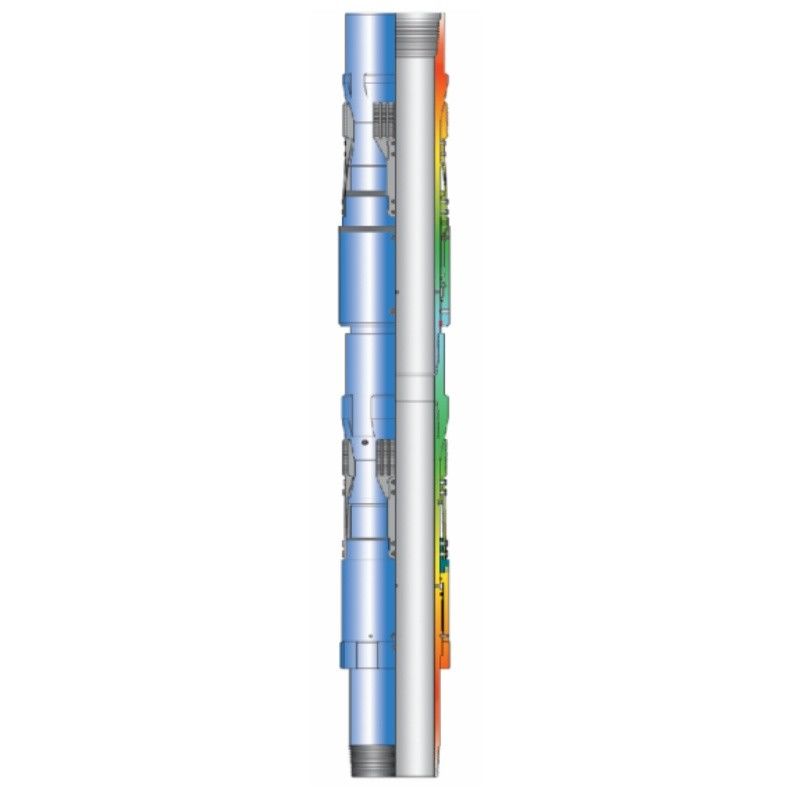 9-5/8*5-1/2 API Buckle Liner Hanger dari Anti-H2S Single Cone untuk cementing Wells