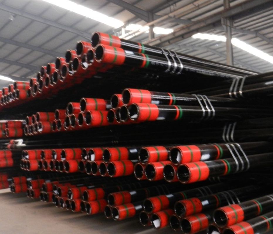 Tekan tinggi-suhu tinggi (HPHT) Wells Premium Thread Connection Casing and Tubing Pipe dengan Sertifikat API 5CT