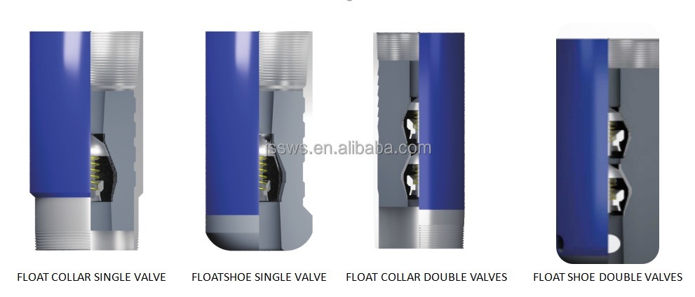 API Standar Aluminium Core Single Valve Floating Shoe untuk Pengeboran Sumur dengan Garansi 1 Tahun dan Berat 20 kg