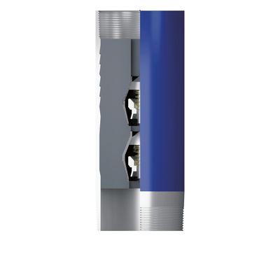 kualitas API 5CT 8 5/8" 10.16mm N80 LTC Ulir Gesper Kerah Pelampung Isi Otomatis Katup Ganda Alat Semen Tekanan Tinggi pabrik